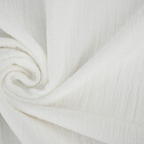 Double Gauze Slub – Baumwoll Musselin – Creme