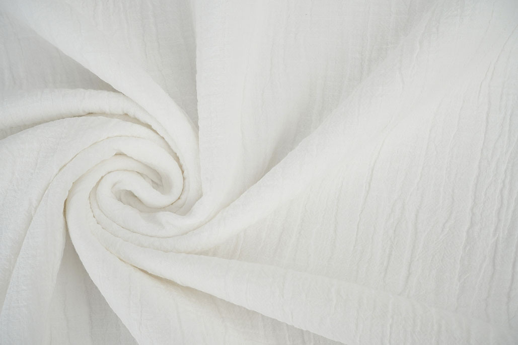 Double Gauze Slub – Baumwoll Musselin – Creme