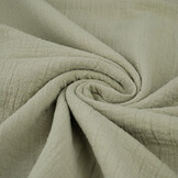 Double Gauze Slub - Olive Green