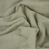 Double Gauze Slub - Olive Green