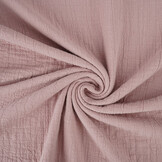 Double Gauze Slub - Old Pink