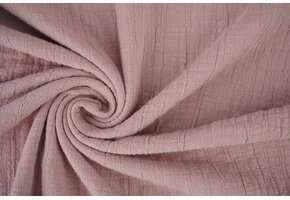 Double Gauze Slub - Old Pink