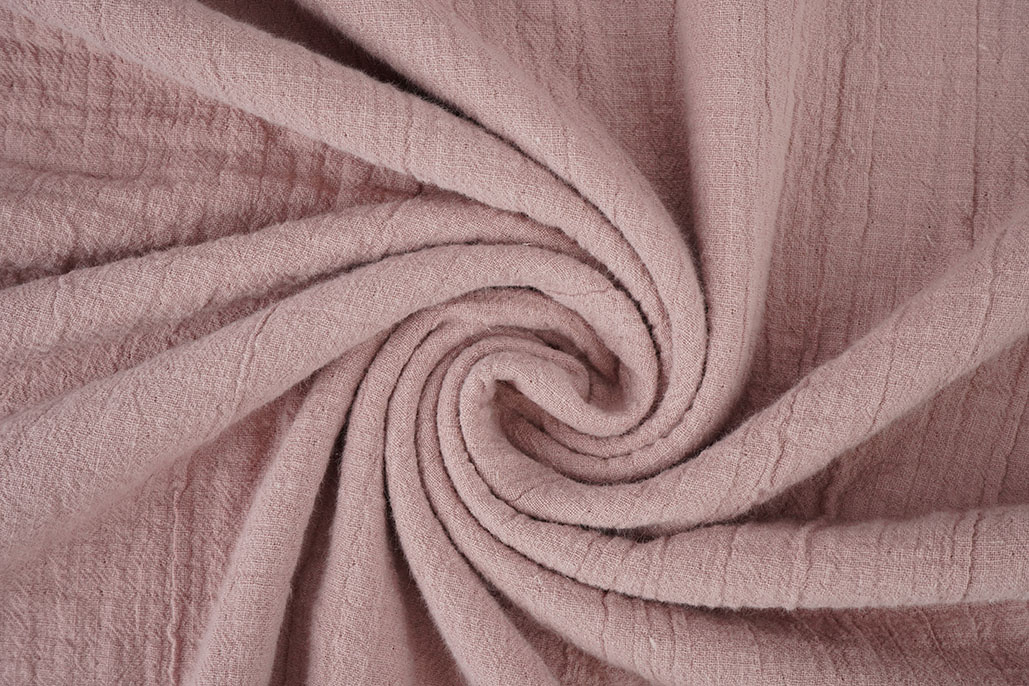 Double Gauze Slub - Old Pink
