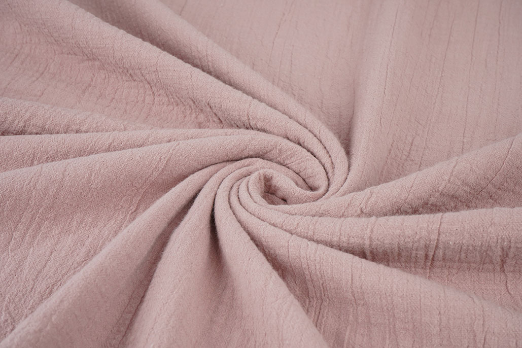 Double Gauze Slub - Old Pink