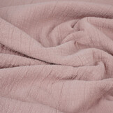 Double Gauze Slub - Old Pink
