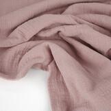 Double Gauze Slub - Old Pink