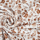 Digital  Cotton Jersey Flowers Nora