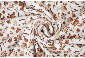 Digital  Baumwolljersey Blumen Nora