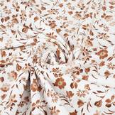 Digital  Cotton Jersey Flowers Nora