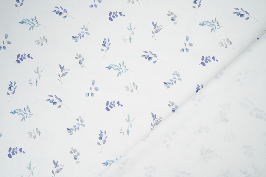 Digital  Cotton Jersey Flowers Sofie