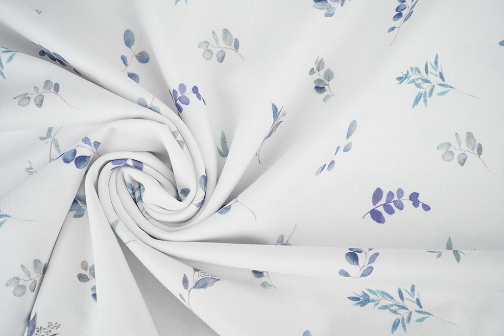 Digital Cotton Jersey Bloemen Sofie