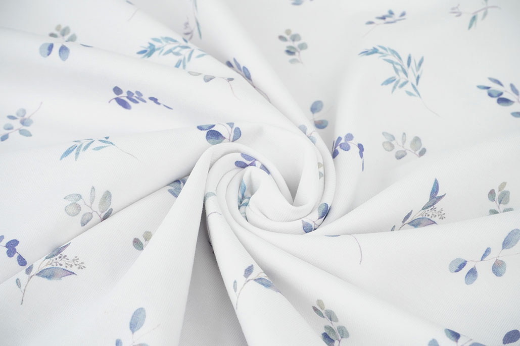 Digital  Cotton Jersey Flowers Sofie