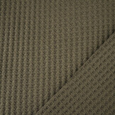 Gestrickte Waffel Armeegrün