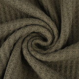 Waffle Big Knit Army Green