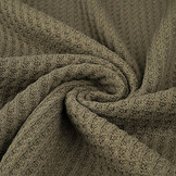 Waffle Big Knit Army Green