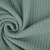 Waffle Big Knit Old Green