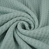 Waffle Big Knit Old Green