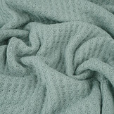 Waffle Big Knit Old Green