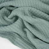 Waffle Big Knit Old Green