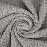 Gebreide Wafel Grijs