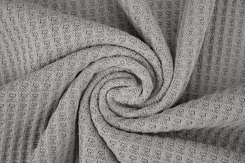 Waffle Big Knit Grey