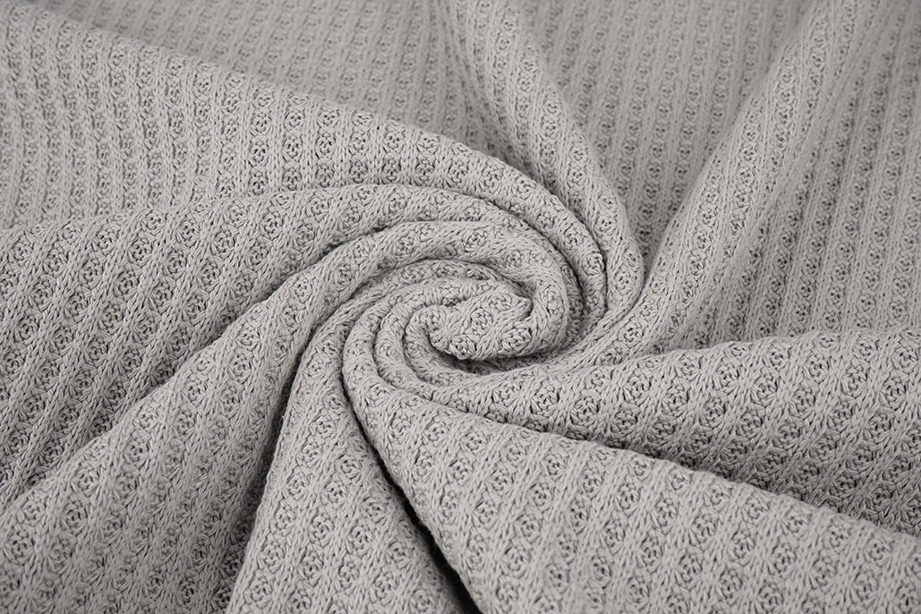 Waffle Big Knit Grey