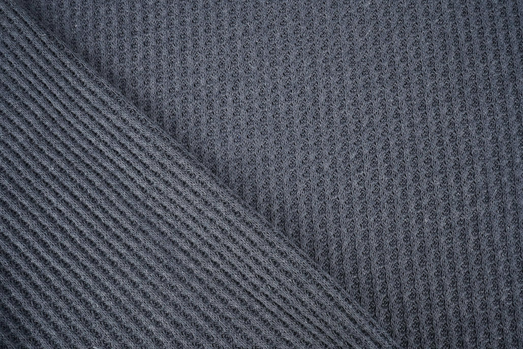 Gestrickte Waffel Jeans