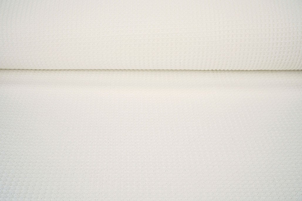 Waffle Big Knit Creme