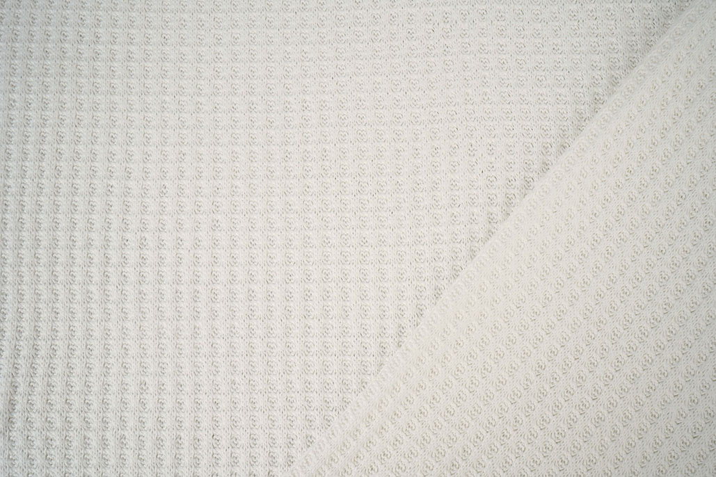 Gestrickte Waffel Creme