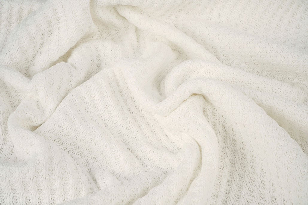 Gestrickte Waffel Creme