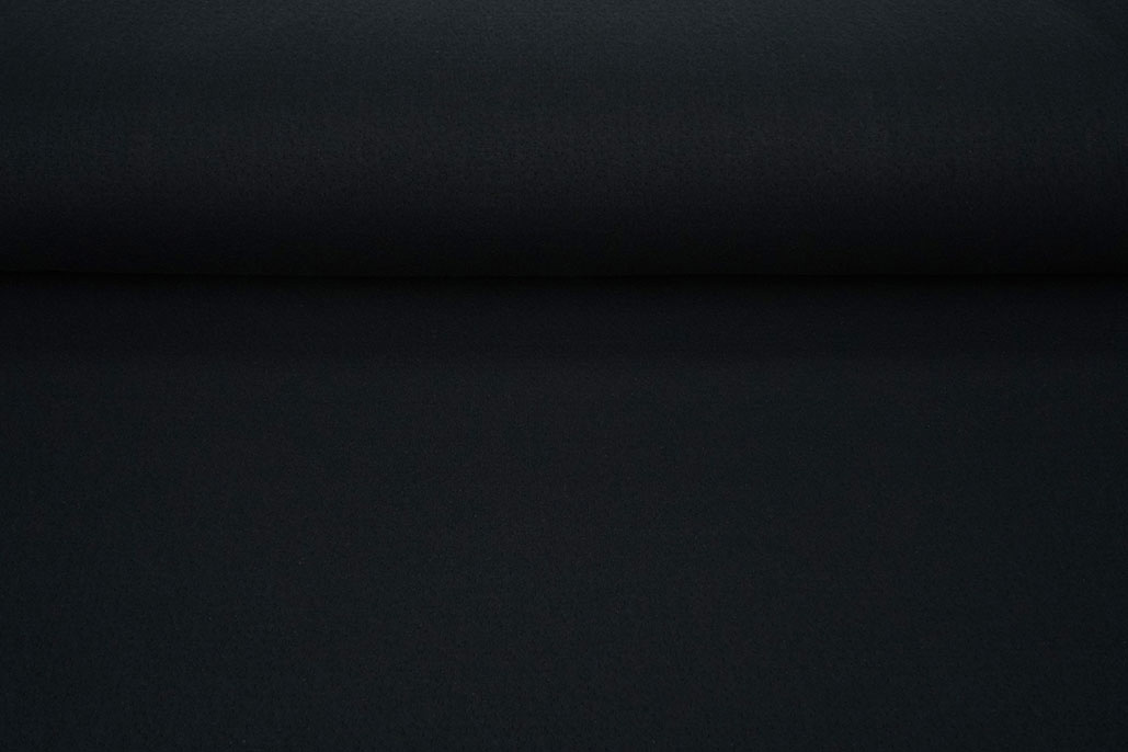 Jersey Baumwoll Musselin Collino Schwarz