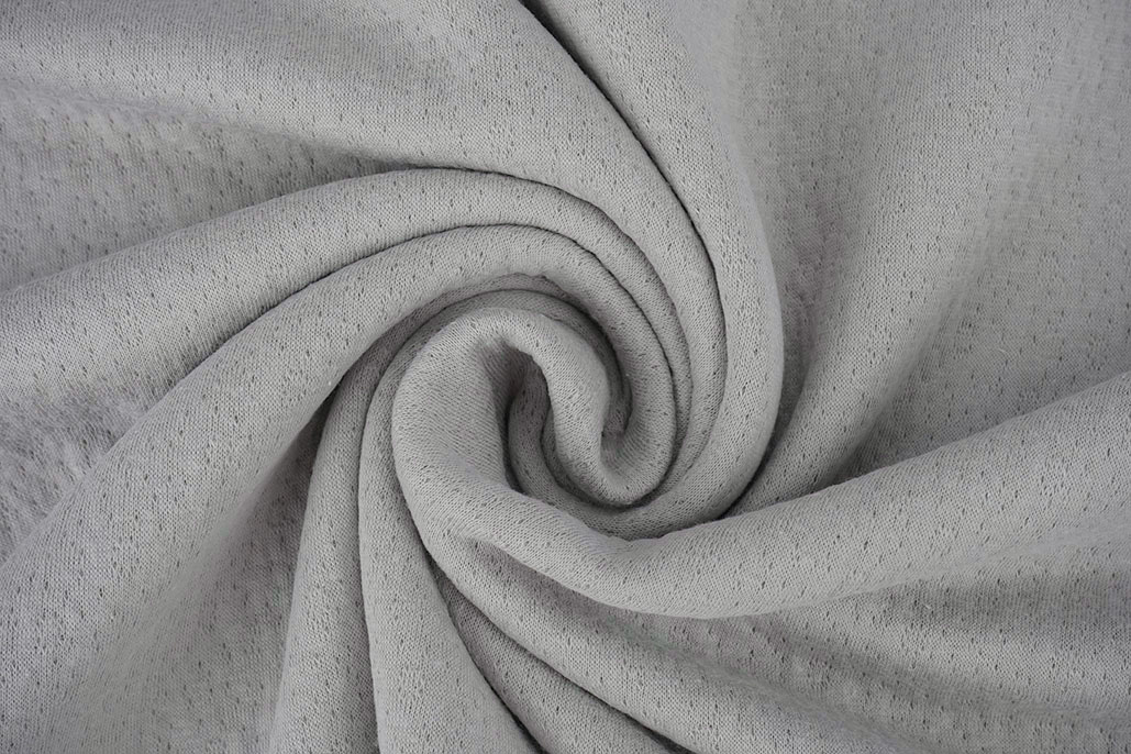 Jersey Baumwoll Musselin Collino Hellgrau