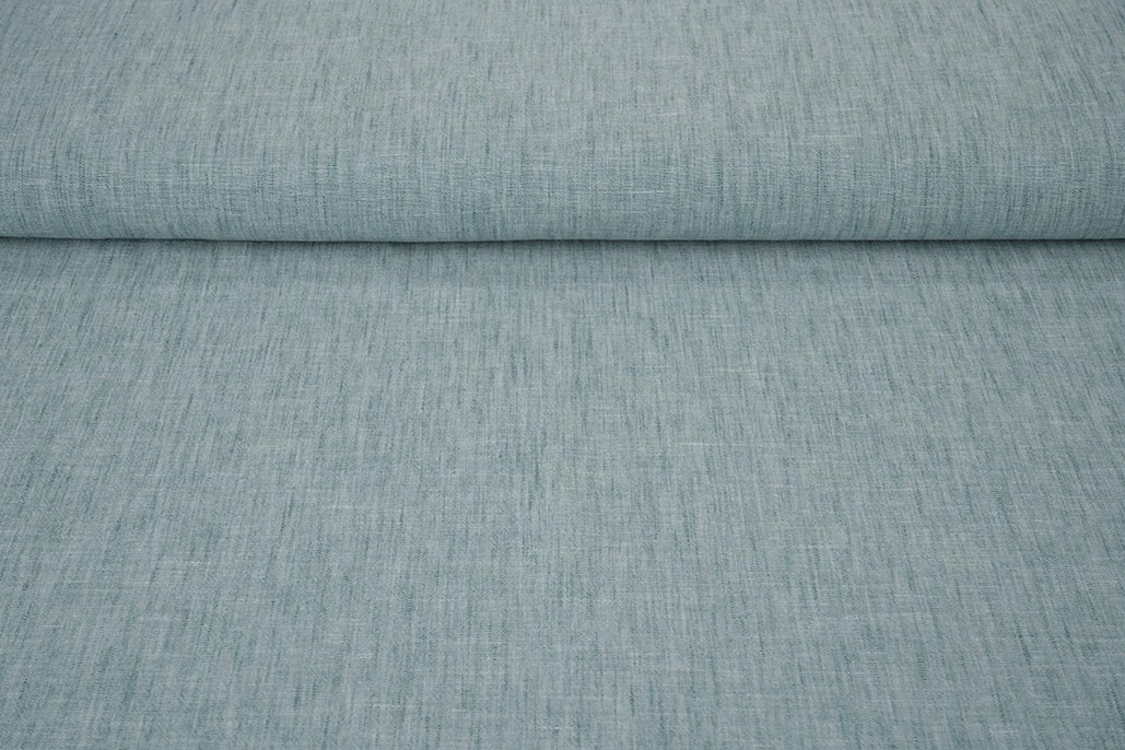 Leinenoptik Uni Ocean