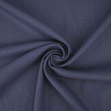 Gewassen Linnen Indigo Blauw