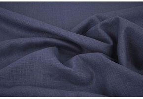 Gewassen Linnen Indigo Blauw