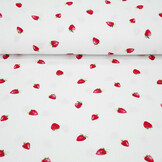 Hydrofiel Aardbei  Wit