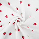 Hydrofiel Aardbei  Wit