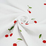 Hydrofiel Kersen Wit