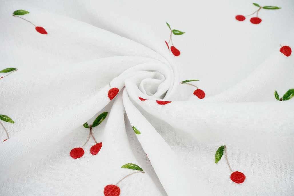 Hydrofiel Kersen Wit