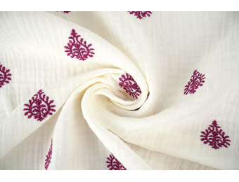 Hydrofiel Geborduurd Ornament