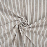 Leinenoptik Streife Sand