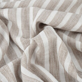 Linnenlook Strepen Zand