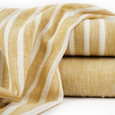 Linnenlook Strepen Oker