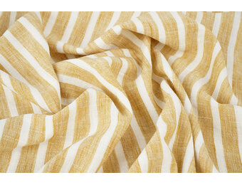 Linnenlook Strepen Oker