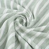 Linnenlook Strepen Oud Groen