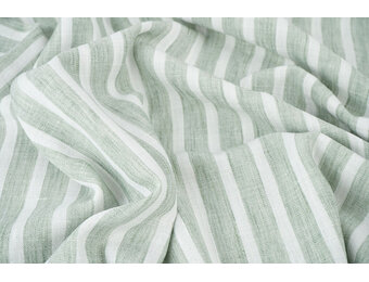 Linenlook Stripes Old Green