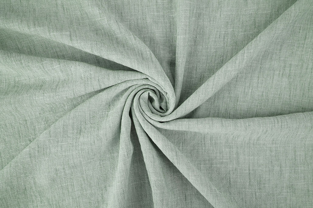 Linnenlook Uni Oud Groen