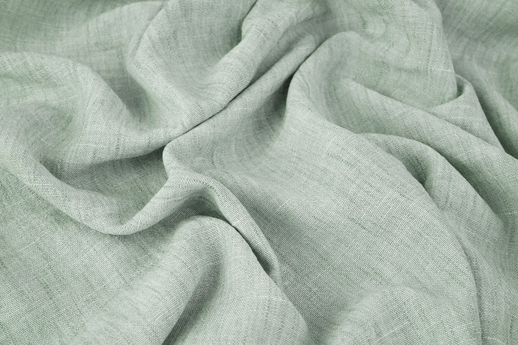 Linnenlook Uni Oud Groen