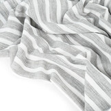 Linnenlook Strepen Grijs