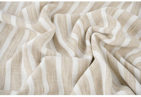 Linenlook Stripes Beige